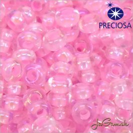 Rokajl Preciosa 10/0 ružová s listrom 10g (12026)